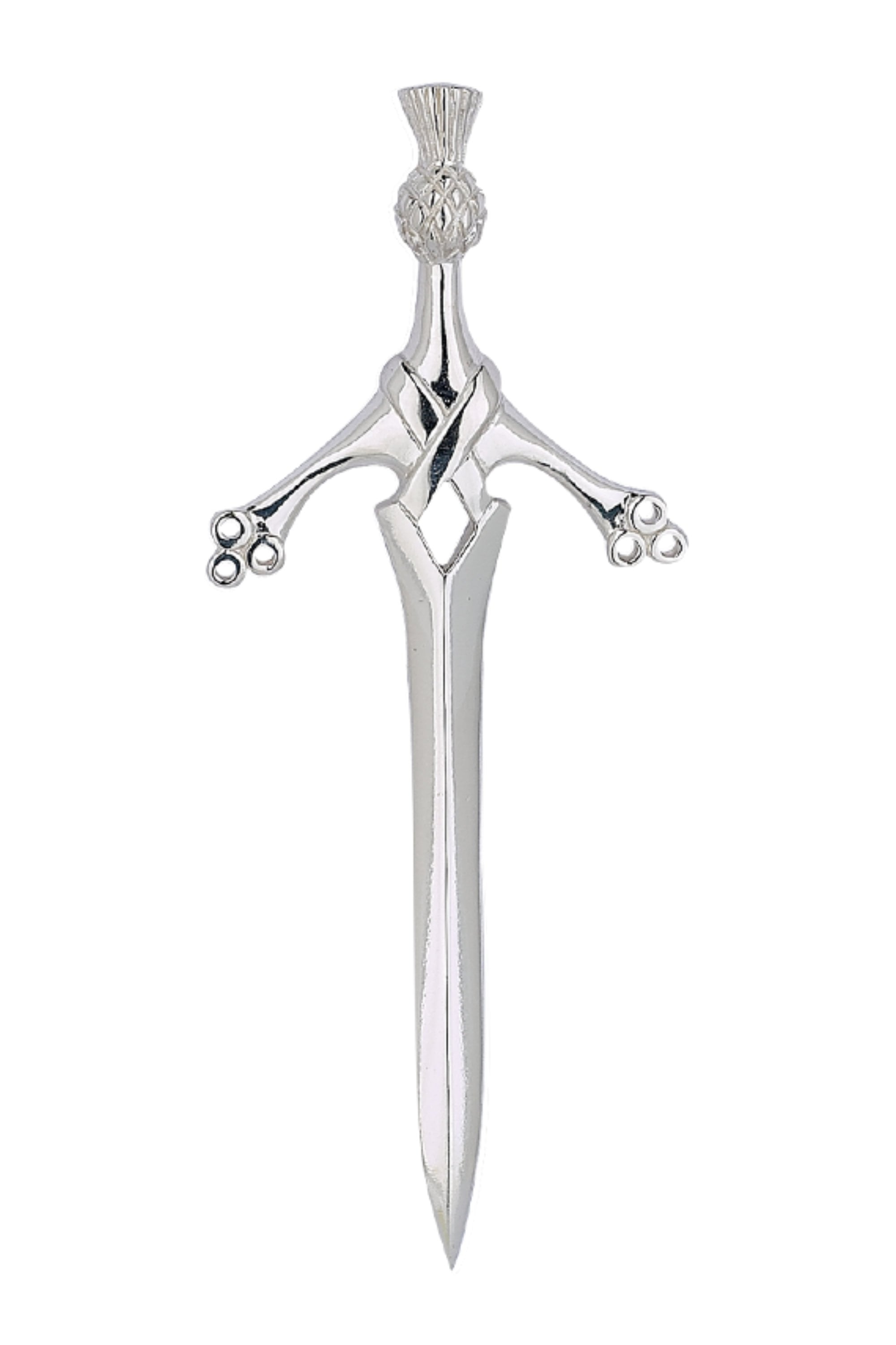 Thistle Sword Kilt Pin